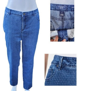 Charter Club Swiss dot skinny  Jeans‎ 16-18